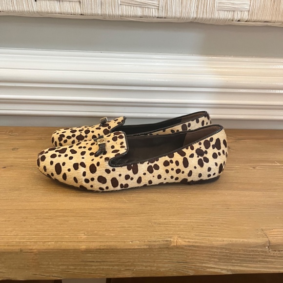 Tory Burch Cheetah Print Calf Hair Chandra Loafer - EXC COND! - Sz 9 - Picture 3 of 5